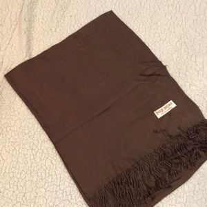 Brand New Chocolate Brown Pashmina